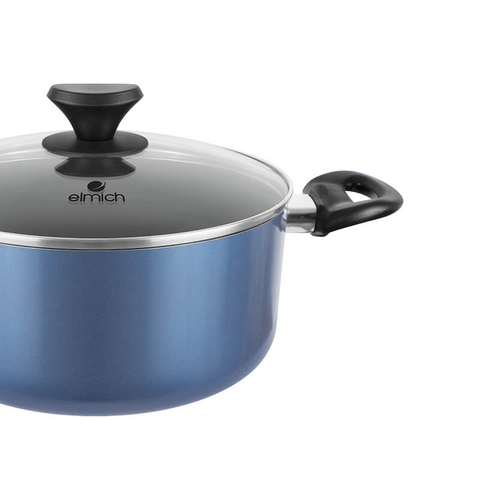 Bộ nồi chảo hợp kim nhôm Elmich EDA-076