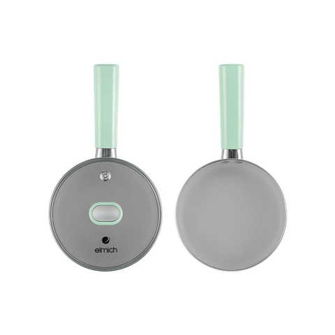 Bộ quánh chảo chống dính Ceramic Elmich - Xanh Pastel