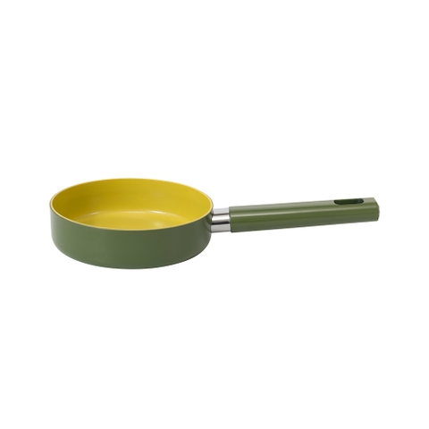 Bộ nồi chảo chống dính Ceramic Elmich Olive Baby EDA5242 size 16cm