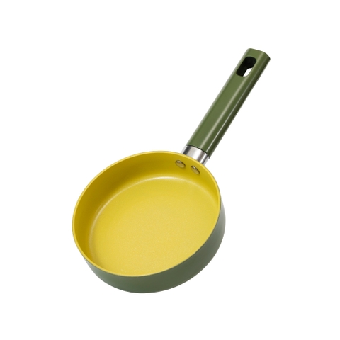 Bộ nồi chảo chống dính Ceramic Elmich Olive Baby EDA5242 size 16cm