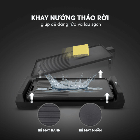 Vỉ nướng điện Elmich EGE-3642