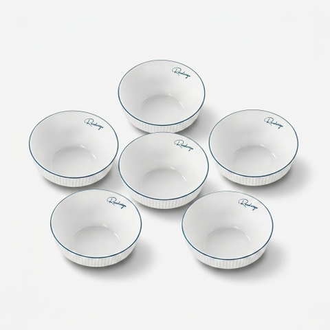 Bộ 6 bát ăn cơm Elmich RoseDesign EL-0218