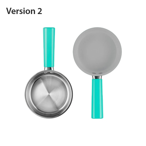 Bộ nồi chảo inox nguyên khối an toàn Baby EL-1168OLMax size 14cm