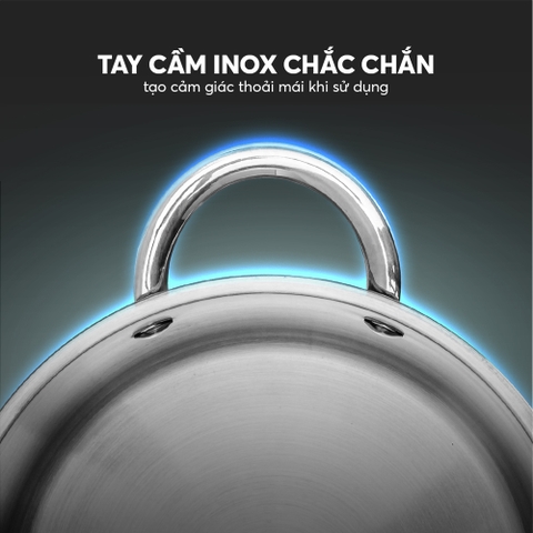 Bộ nồi Inox 304 Impact bonding Elmich EL2481 size 16,20,22cm