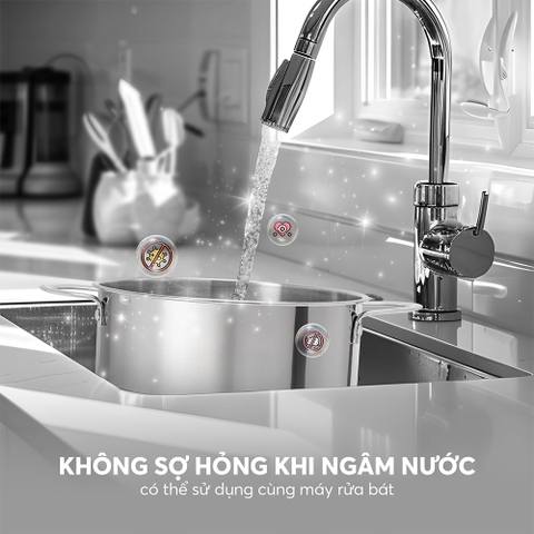 Bộ nồi Inox 304 Impact bonding Elmich EL2481 size 16,20,22cm