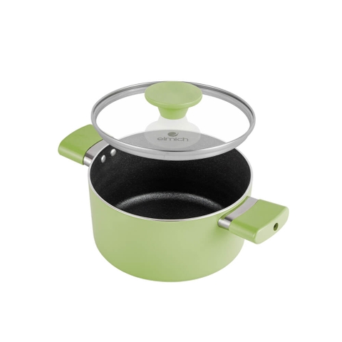 Nồi chống dính siêu bền elmich EL -5113AO18 size 18cm