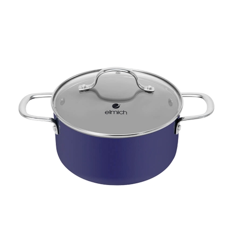 Bộ nồi phủ sứ an toàn Elmich Classic EL- 5224FD03 Size 18,20,24cm