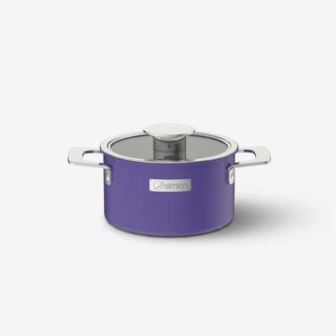 Nồi inox liền khối Elmich Hera - Tím