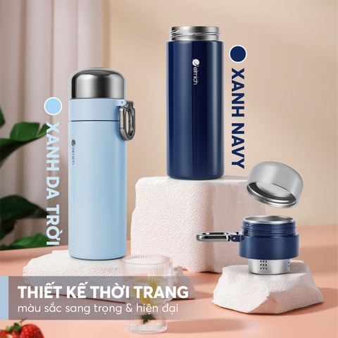 Bình giữ nhiệt inox 316 Elmich EL8316 dung tích 460ml