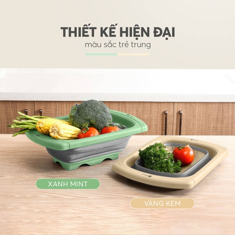 Rổ gấp gọn kê bồn rửa bát Elmich EL8411