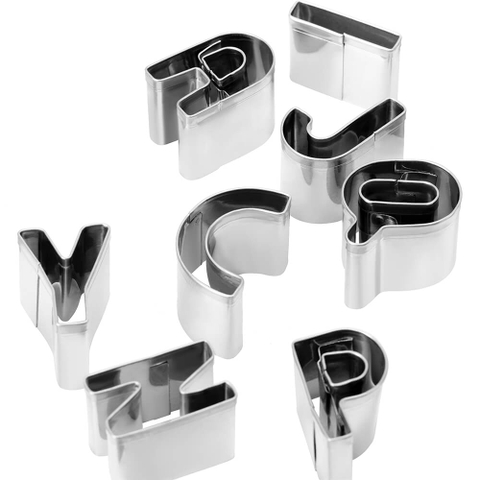 Bộ khuôn bánh hình chữ bằng inox Elmich EL0116CHU