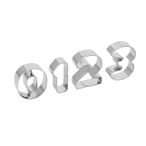Bộ khuôn bánh hình số bằng inox Elmich EL0116SO