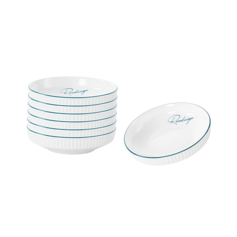 Bộ 6 đĩa chấm tròn Elmich RoseDesign EL-0261