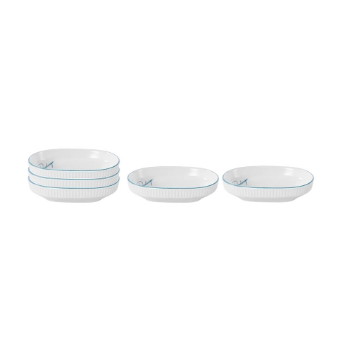 Bộ 6 đĩa chấm bầu dục Elmich Rosedesign EL-0262