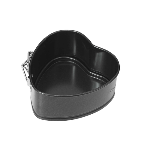 Khuôn bánh hình trái tim, đế rời, chốt ngang 11cm Elmich EL0295