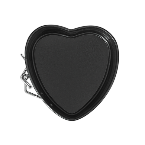 Khuôn bánh hình trái tim, đế rời, chốt ngang 11cm Elmich EL0295