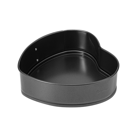 Khuôn bánh hình trái tim, đế rời, chốt ngang, 18cm Elmich EL0340