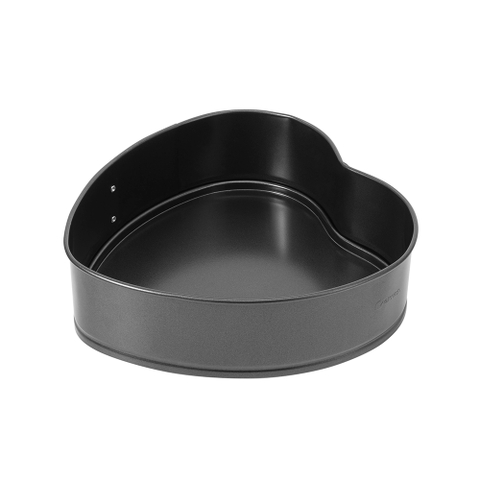 Khuôn bánh hình trái tim, đế rời, chốt ngang, 22cm Elmich EL0380