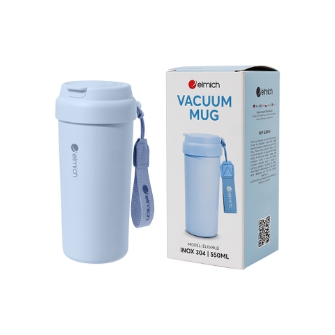 Cốc giữ nhiệt inox 304 Elmich EL1049 dung tích 550ml