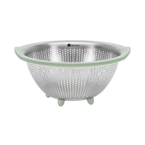 Rổ inox cao cấp có chân đỡ ráo nước Elmich 23cm & 29cm