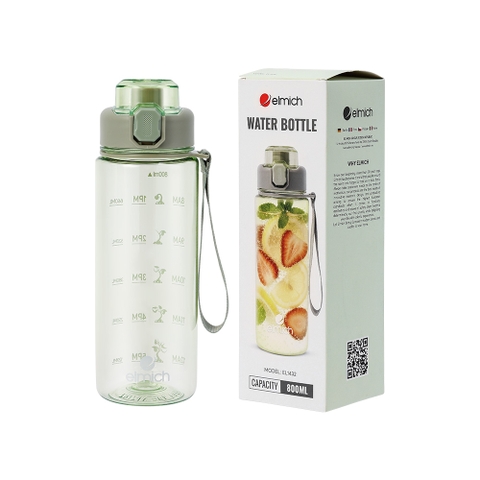 Bình nước Tritan Elmich EL1432 dung tích 800ml