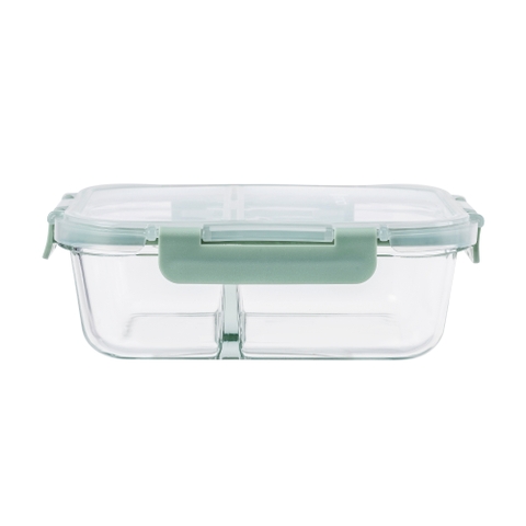 Hộp cơm thủy tinh 2 ngăn Elmich EL1445 dung tích 980ml