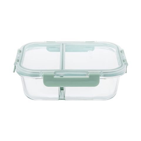 Hộp cơm thủy tinh 2 ngăn Elmich EL1445 dung tích 980ml