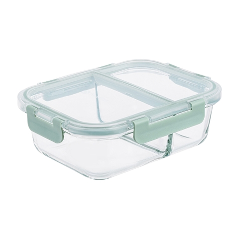 Hộp cơm thủy tinh 2 ngăn Elmich EL1445 dung tích 980ml