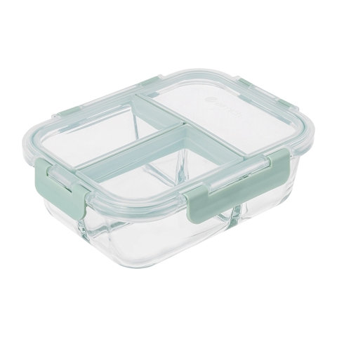 Hộp cơm thủy tinh 3 ngăn Elmich EL1450 dung tích 910ml