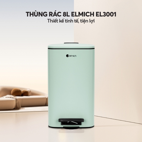 Thùng rác 8L Elmich EL3001