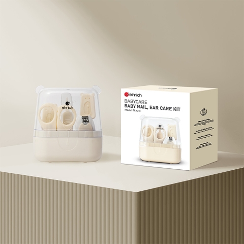 Bộ dụng cụ chăm sóc móng, tai cho bé Elmich BabyCare EL3041