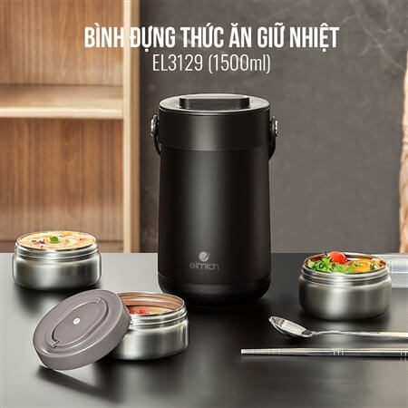Bình đựng thức ăn giữ nhiệt 1500ml EL3129