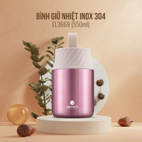 Bình đựng thức ăn giữ nhiệt ELMICH 550ml EL3669
