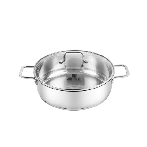 Nồi lẩu inox 3 đáy Elmich El-3850 size 26cm