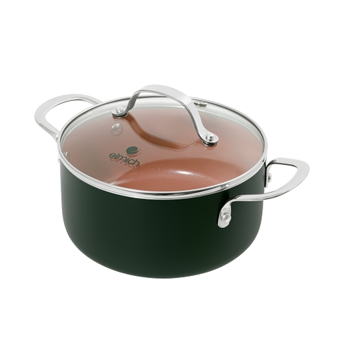 Bộ nồi chống dính Ceramic Elmich Harmony EL5247PT01 size 16,20,24 cm
