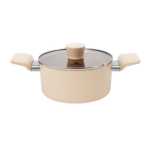 Bộ nồi chống dính Ceramic Elmich Mocha EL5248MC01 Size 18,20,24cm