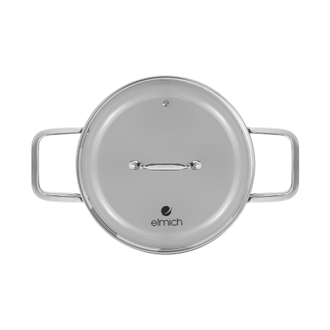Nồi lẩu chống dính Ceramic Elmich EL5538SK28 size 28cm
