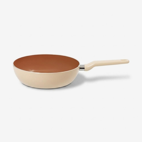 Chảo chống dính ceramic elmich Mocha EL5989MC Size 20,24,26,28cm