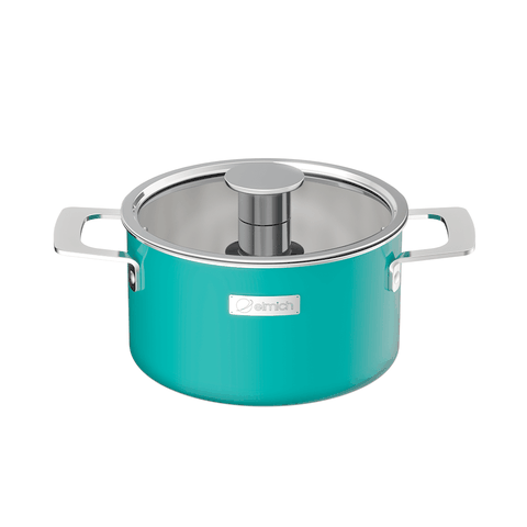 Bộ nồi inox liền khối Elmich Hera Size 18, 22 chảo 26cm