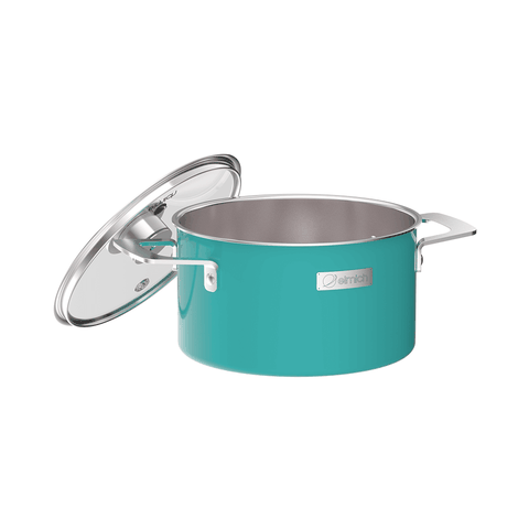 Bộ nồi Inox liền khối Elmich Hera Size 16, 18, 22, chảo 24cm