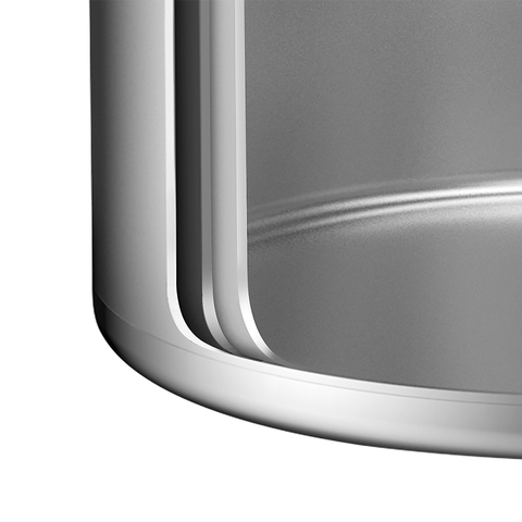 Bộ nồi Inox liền khối Elmich Hera size 18, nối hấp 22 chảo 20, chảo 26cm