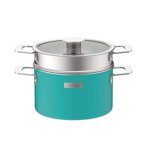 Bộ nồi Inox liền khối Elmich Hera EL-8137 size 18,nồi hấp 22,chảo 26cm