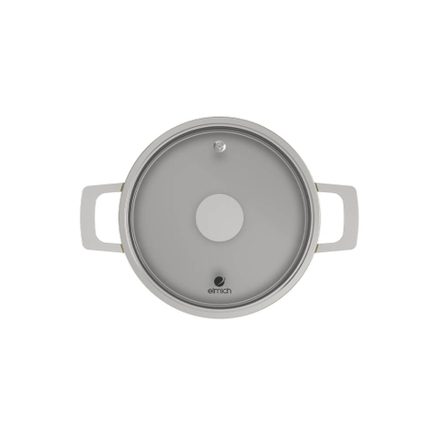 Bộ nồi Inox liền khối Elmich Hera EL 8267 size 18,20,26, chảo 26cm