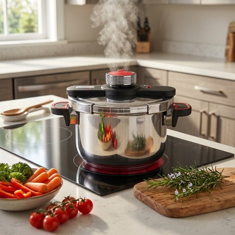 Nồi áp suất inox 304 Elmich 22cm 5L EL8284