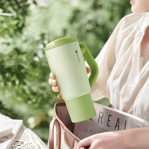 Cốc giữ nhiệt inox 304 Elmich EL8390AG dung tích 950ml
