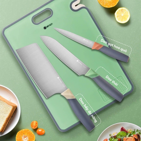 Bộ dao inox 3 món đóng hộp Elmich EL8410