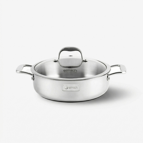 Nồi chảo lẩu đa năng Inox liền khối Elmich Trimax XS EL-3847 size 26cm