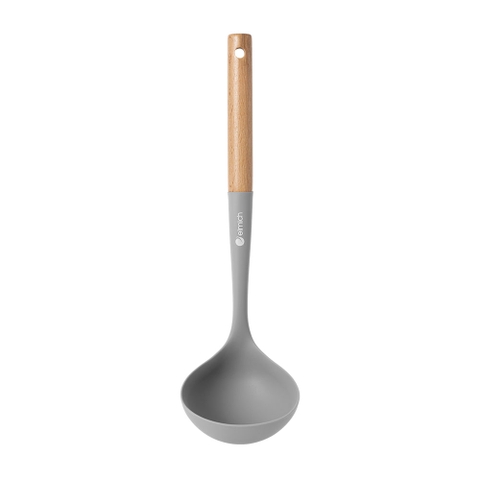 Muôi canh silicone cán gỗ Elmich Daily