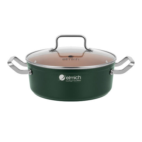 Bộ nồi ceramic Elmich Plus Harmony 16, 18, 20, 24cm