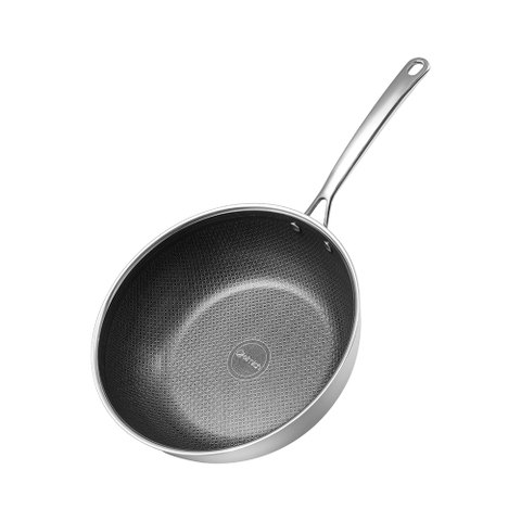 Chảo inox sâu lòng liền khối Elmich Premium Hybrid